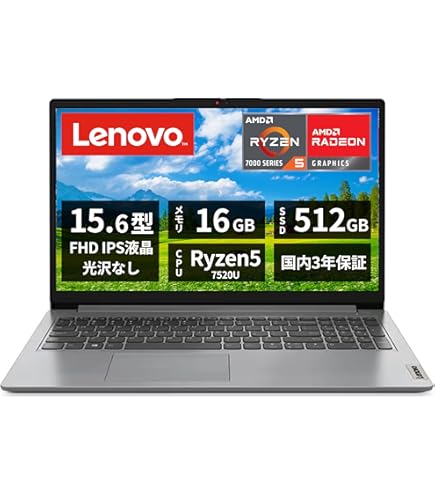 Amazon.co.jp: Lenovo ノートパソコン IdeaPad Slim 3 15.6